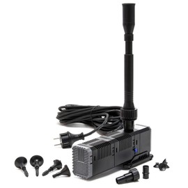 SunSun CHJ-603 SuperECO Pond Pump 600 l/h 8 W, 1.3 m Delivery Height, as Fountain Pump, Filter Pump, Skimmer Pump, Adjustable Height