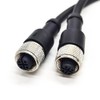 Elecbee M12 Connector 5 Pin A-Code Female to Female Double