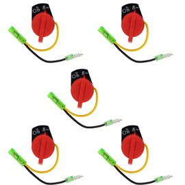 MaxLLTo 5 Pack Replacement 36100-ZE1-015 Engines On Off Kill Switche Assembly Compatible for Honda Riding Lawn Mower GX120 GX160 GX200 GX240 GX270 GX340 GX390 Models