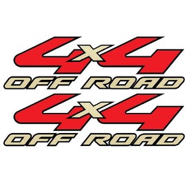 Vinylmark LLC 4x4 Decals - 2008 to 2010 Fits Ford Truck Bed Gold