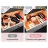 JessLab Drawer Organiser, 3 Compartments Acrylic Makeup Organiser, Cosmetic Storage,