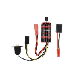 FURITEK Unity PRO 3500kv 2-in-1 Micro FOC Brushless System Included Inrunnner Motor with Integrated ESC for RC Crawler, RC Car TRX4M 1/18 Upgrade Electronics (HELIDIRECT)