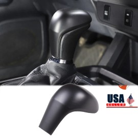 momocar Matte Black Car Gear Shift Knob Cover Trim Fit For Toyot-a Tacoma 2016 - 2021 Us
