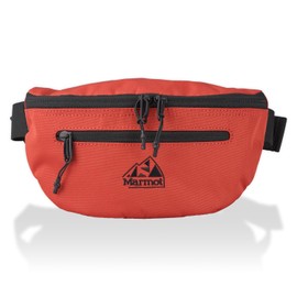 Marmot Playing Follower Shoulder Bag, Body Bag, Waist Pouch, Orange