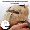 9PCS Hair Parting Ring Simple and Convenient Stitch Braid Finger