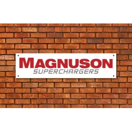 Unbranded Magnuson Superchargers Garage Banner 2' X 6' Ft