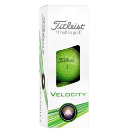 TITLEIST Golf Ball 24 VELOCITY GREEN DZ Unisex Green