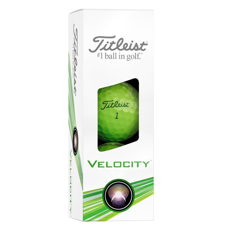 TITLEIST Golf Ball 24 VELOCITY GREEN DZ Unisex Green