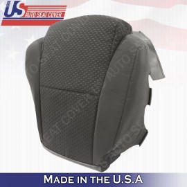 US Auto Seat Cover Inc For 2007 to 2012 Toyota Tundra SR5 Front Driver & Passenger Cloth Covers in Gray - Passenger Bottom