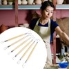 6 Pieces Double Sided Wax Carving Clay Sculptor Tools, Modelling