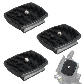 3pcs Tripod Quick Release Plate, Quick Release Plate, Camera Tripod Adapter, Camera Quick Release Plate, Tripod Adapter, for Camera Quick Release Plate Tripod Head Screw Adapter Mount