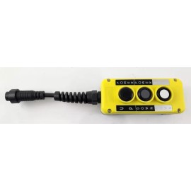 KTI  THREE Button Pendant Hydraulic Dump Trailer Controller - Power UP DOWN GRAV