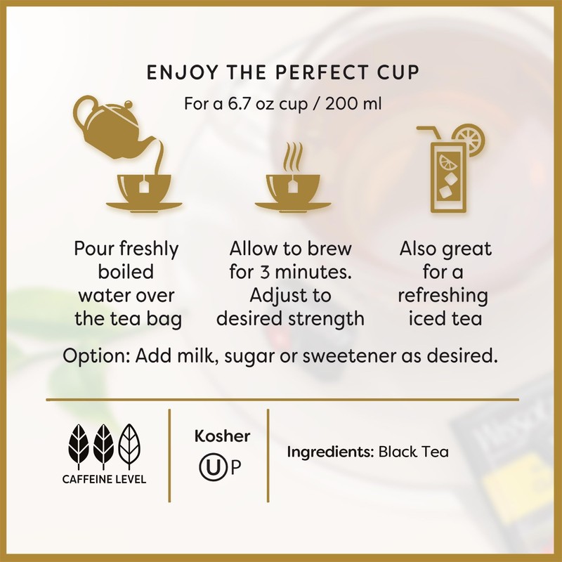 Wissotzky Classic Black Tea (2 Pack - 200 Tea Bags)