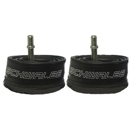 Schwalbe AV1 (12x1.75 2 1/4 Inch Inner Tube With Schrader Valve 45 Degree Angle, for children and Schwalbe Tyre Levers Set of 3