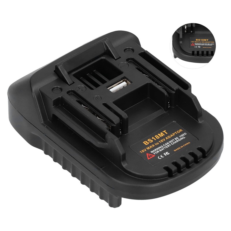 BS18MT Battery Converter Adapter for MAKITA 18V Battery BL1830 BL1840