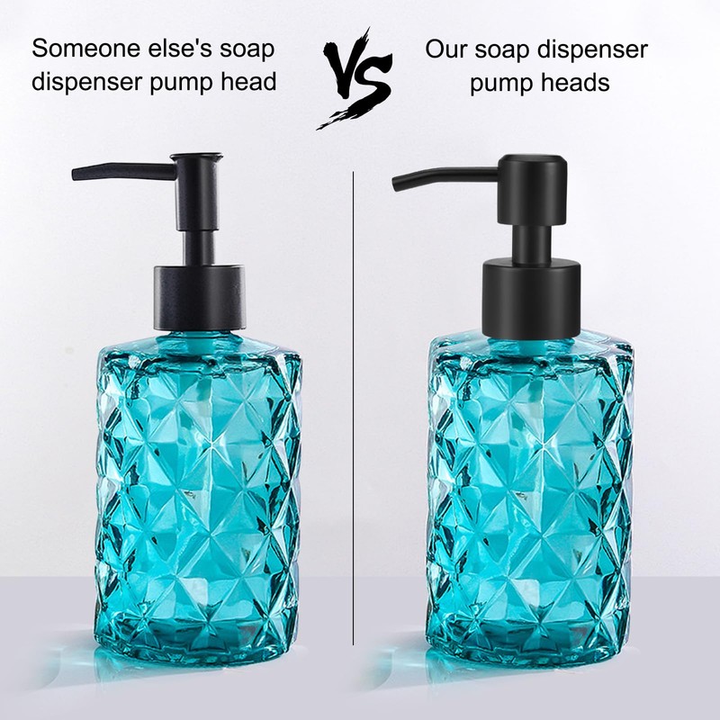Soap Pump 2 Soap Dispenser Pump Head, Stainless Steel 304