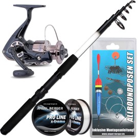 DAM Fishing all with accessories and Sportfischer Passhülle Complete Starter Kit