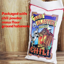ASS BLASTER Premium Gourmet Chili Kit - Ultimate Habanero Hot Chili Gift Set - Perfect for Gifts for Spicy Food Lovers - Try if you dare!