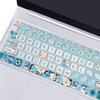 WSLUCKO Silicone Keyboard Cover Skin for 15.6 HP Pavilion &