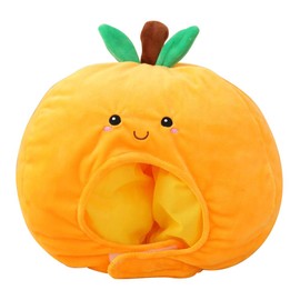 LUOZZY Orange Hat for Women Funny Fruit Cap Carnival Dress-up Hat Photography Props