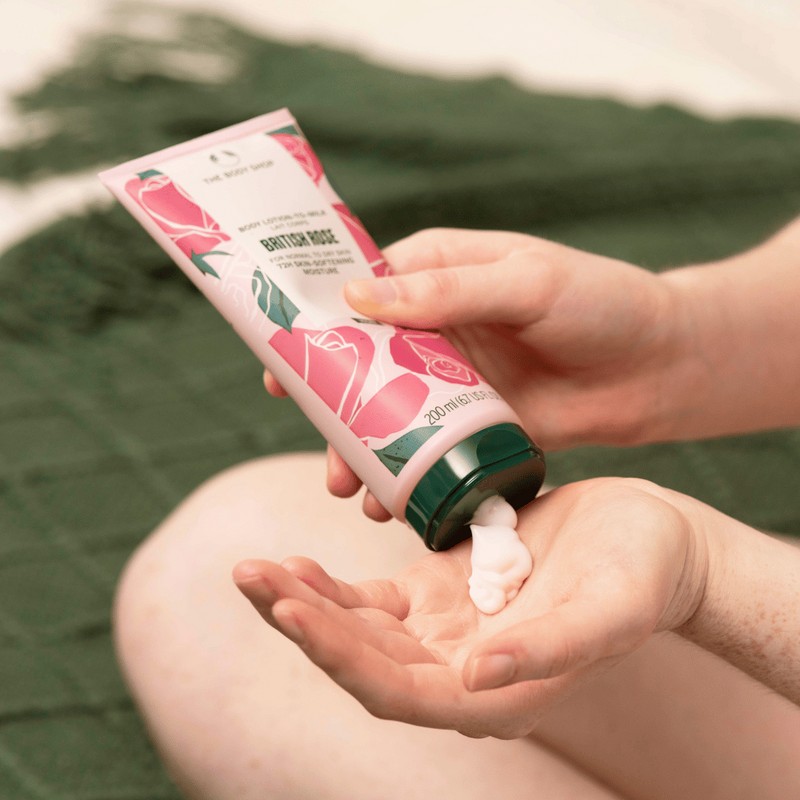 The Body Shop British Rose Lotion-to-Milk (200ml)