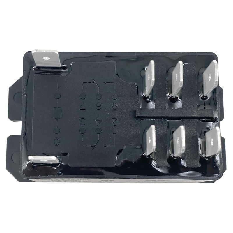 T92P11A22-240 Power Relay (1-Pack), 8-Pin DPDT 2-Pole 30A 240VAC Coil