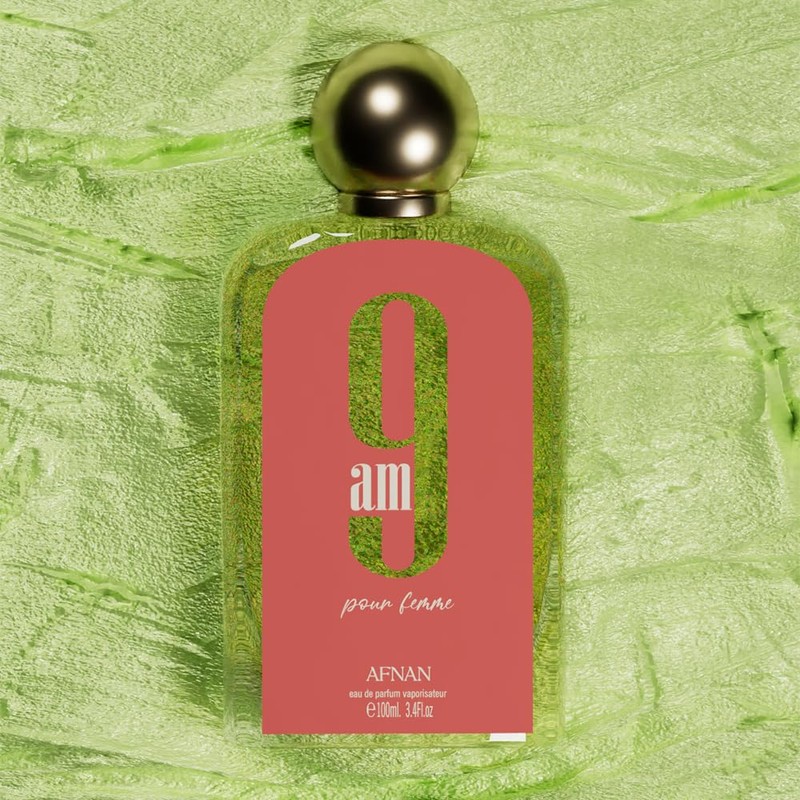 Afnan 9 AM Pour Femme Eau De Parfum, 3.4 Fl.
