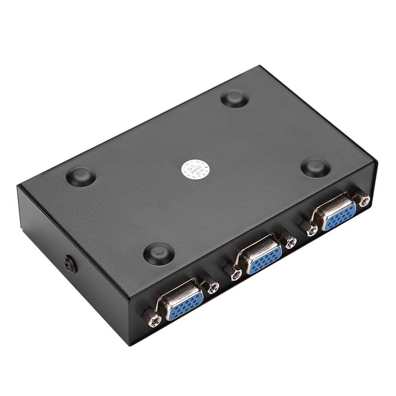 Switch Video Selector Switch Box, 2 in 1 Out VGA