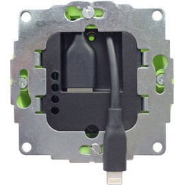 Smart things s24L/A sCharge 12W Flush-Mounted Power Supply with 8-Pin Connection Cable, Silver, sCh-12W-8pin-1.0A