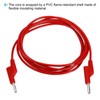 PATIKIL 4 mm Banana Plug to Banana Plug Test Leads