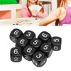 Dice Learning Aid, 20PCS Multipurpose Plastic Polyhedral Dice Set for