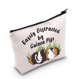 Guinea Pigs Lover Gift Guinea Pigs Cosmetic Makeup Bag Guinea Pigs Makeup Zipper Pouch Bag for Guinea Pigs Mom (Guinea Pigs Bag)