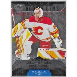 2023-24 Upper Deck Black Diamond Rookie Gems Dustin Wolf Rookie Card RC #BD-14 WN17