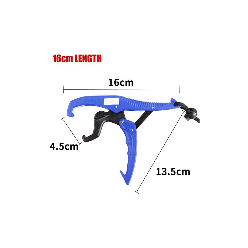 Green Fish Lip Reacher with Lanyard Length 16cm