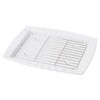 TAMAKI T-960646 Cooler Dish, White, Width 10.9 x Depth 9.9