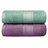YOOFOSS Bath Towel Bamboo Towel Set 2 pack, 70 x