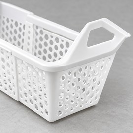 Expandable PP Refrigerator Storage Basket – Odorless Fridge Organizer Bin with Handle for Space-Saving Kitchen Storage