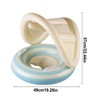 Baby Pool Float,Floating Pool Chair | Adjustable Floats with Sunshade