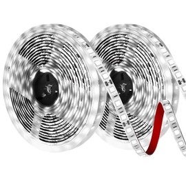 JUIOHAKY 50ft Pontoon Boat Lights Marine LED Strip Lights 12V Waterproof, Interior Light Deck Light for Jon Boat, Kayak, Fishing Boats, Bass Boats (White)