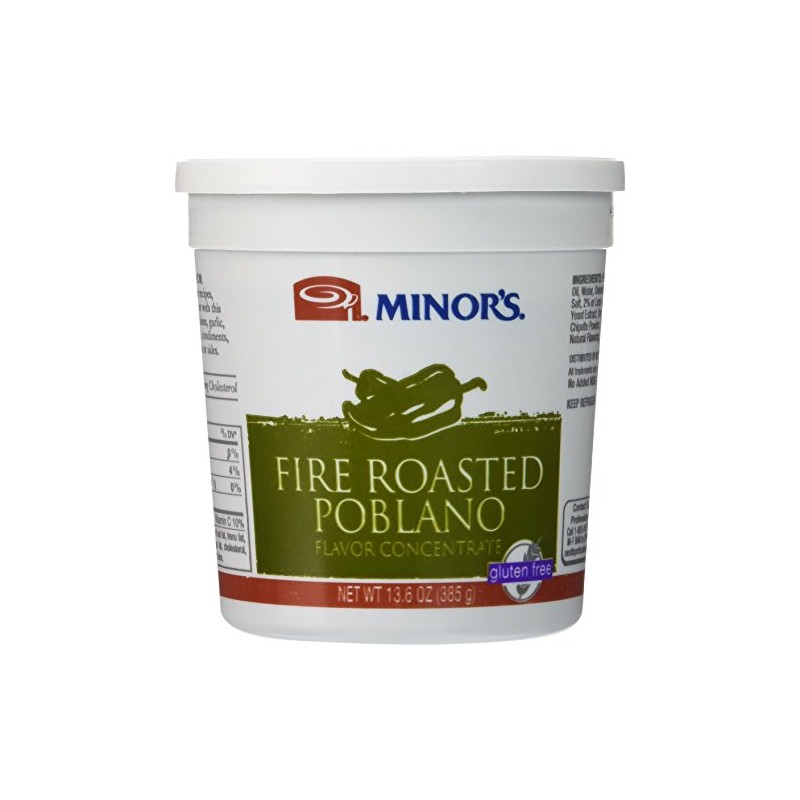Minor's Fire Roasted Poblano Flavor Concentrate