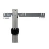Crossbar Valance Hanger, for Pipe and Drape (9" Hanger, 2