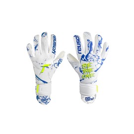 Reusch Pure Contact Silver Junior Goalkeeper Gloves with Very Good Grip and Inseam Cut