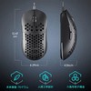 DIERYA M1SE Gaming Mouse Wired Quiet 75g Ultra Lightweight RGB