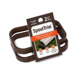 SpoutTrim | Downspout Cover | 3x4 | 2 Pack (Brown)
