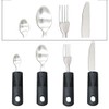 Large Wide Handled Easy Grip Cutlery Set