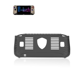 Case for MSI Claw 8 AI+ Handheld Gaming Console,BOVUGAC High Transparency Soft TPU Shockproof with Stand-Clear Black