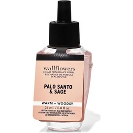 White Barn PALO SANTO & SAGE Wallflowers Home Fragrance Refill 0.8 Fluid Ounce