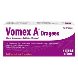 Vomex A Dragees Pack of 10