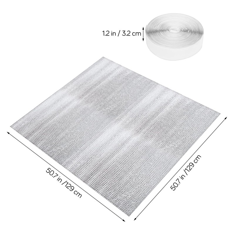 Attic Fan Cover, Whole House Insulation Cover for Vents with