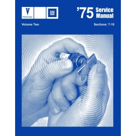 1975 Pontiac Shop Manual